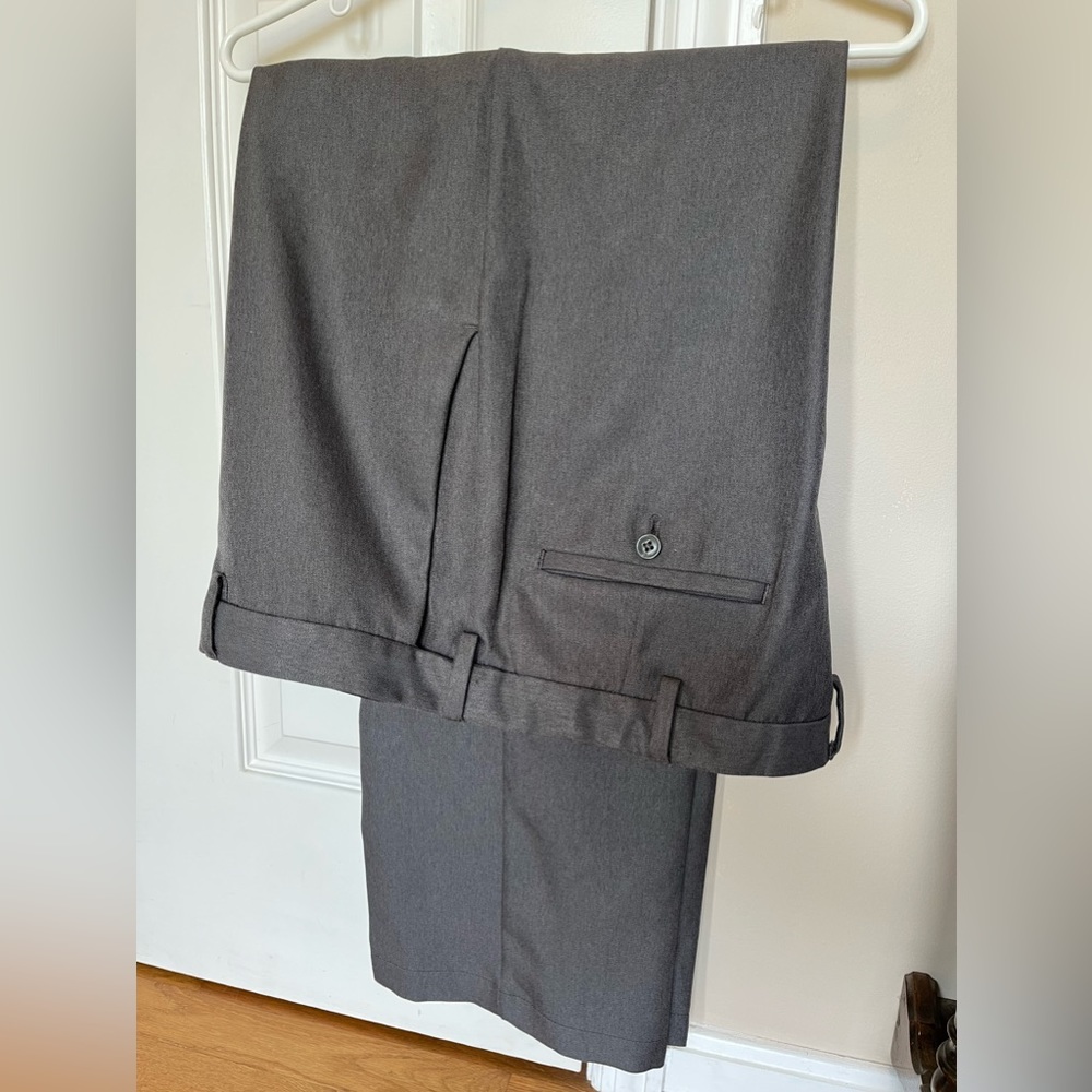 Haggar Grey Dress Pants 38x30